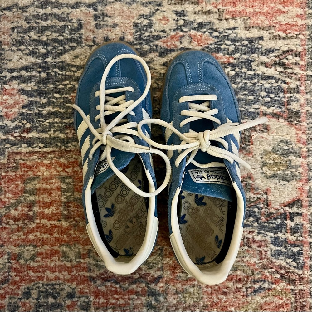 Adidas Blue and White Handball Spezials